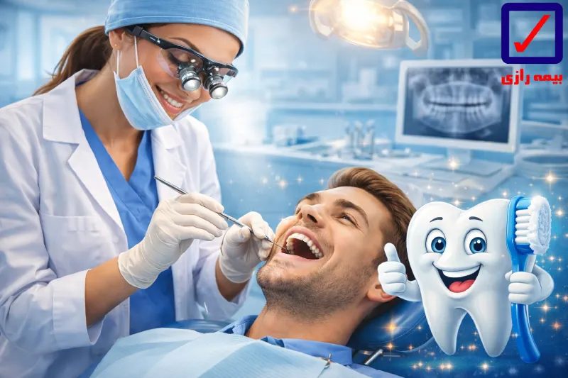 تعهدات دندانپزشکی بیمه رازی